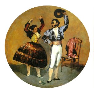 Édouard Manet - Danseurs espagnols (RW 320)