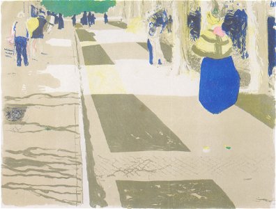 Édouard Vuillard - Die Avenue - 1899