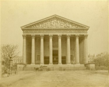 Église de la Madeleine, 1880-1900