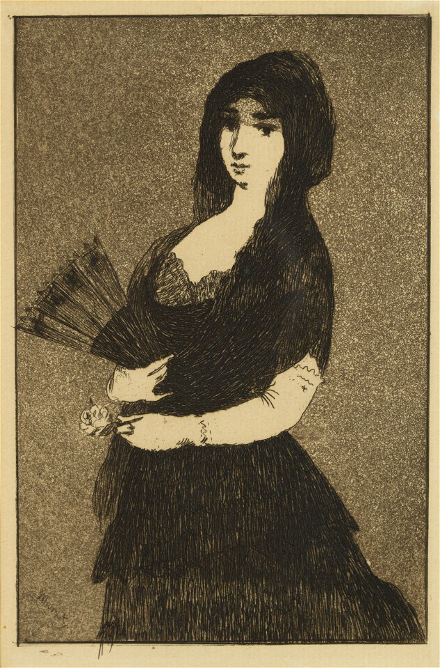 Édouard Manet Spanish Woman Thielska 282a