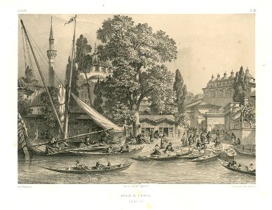 Échelle de Top-Hana - Flandin Eugène - 1853