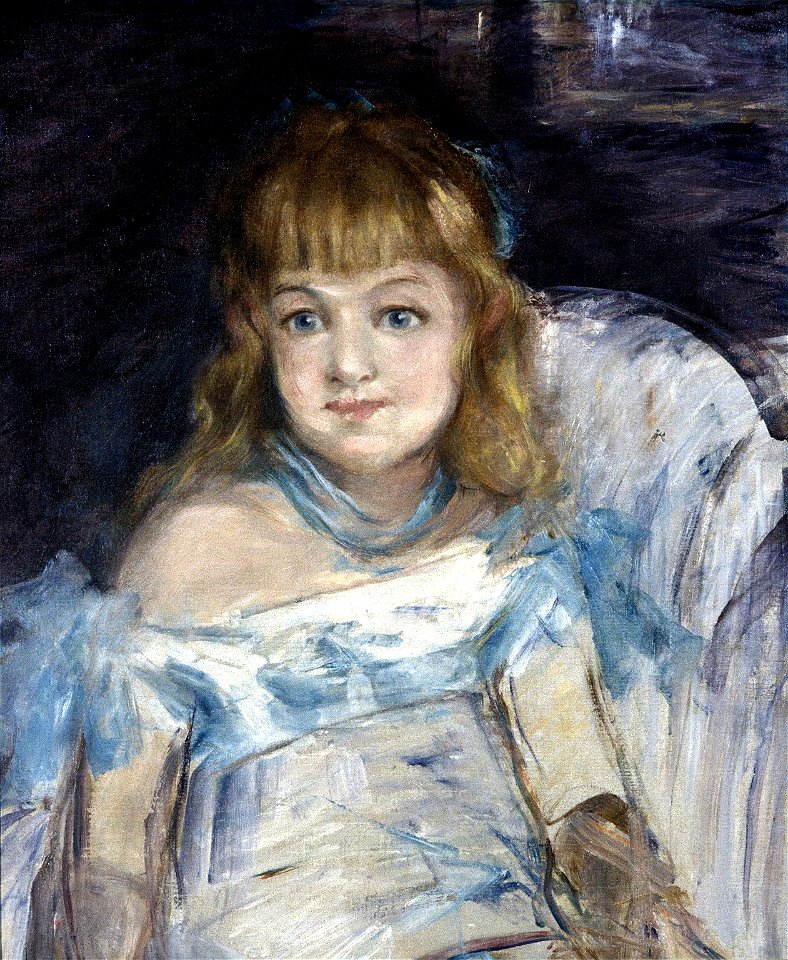 Édouard Manet - Little Girl in an Armchair