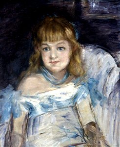 Édouard Manet - Little Girl in an Armchair