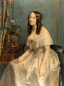 Édouard-Louis Dubufe Portrait of a lady