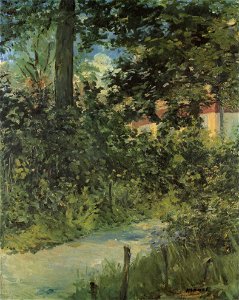 Édouard Manet - Une allée de jardin de Rueil (RW 402)