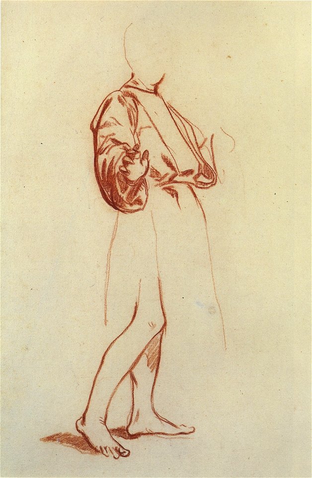 Édouard Manet - Étude pour Christ le jardinier'