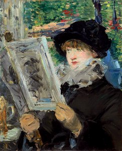 Édouard Manet - Woman Reading - 1933.435 - Art Institute of Chicago