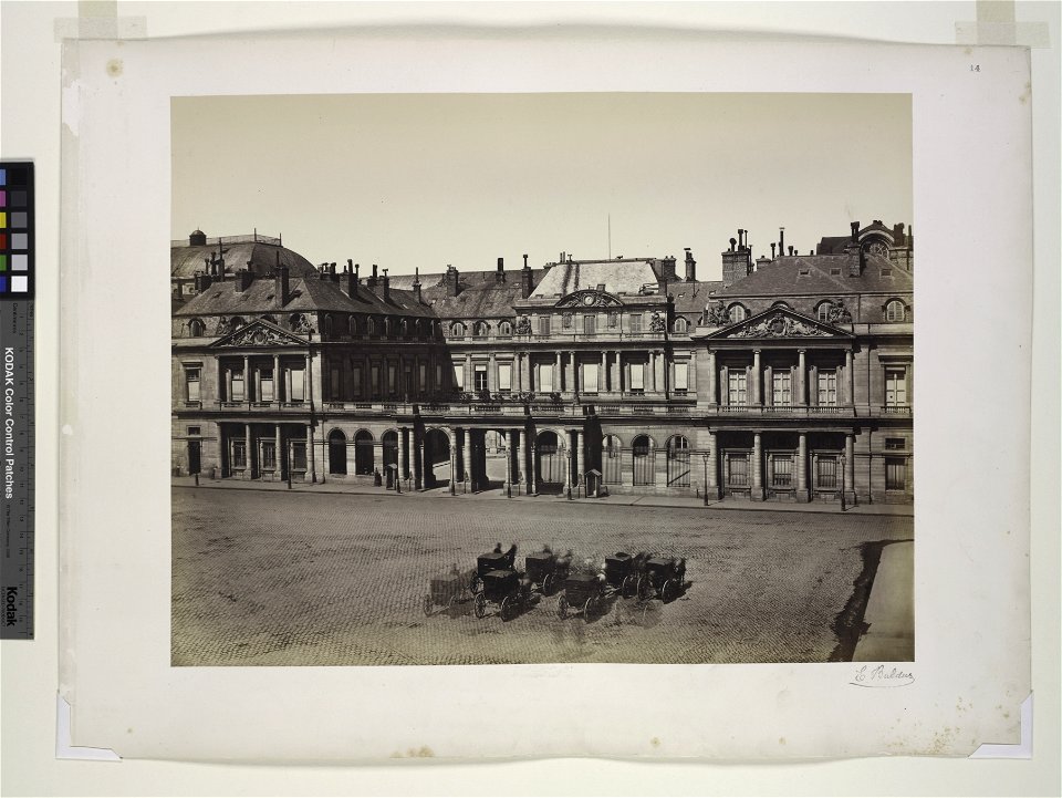 Édouard Baldus, Palais Royale - NYPL Digital Collections