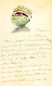 Édouard Manet - Lettre (RW 594)