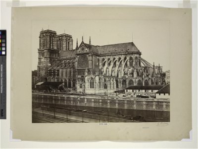 Édouard Baldus, Notre-Dame, Paris 02 - NYPL Digital Collections