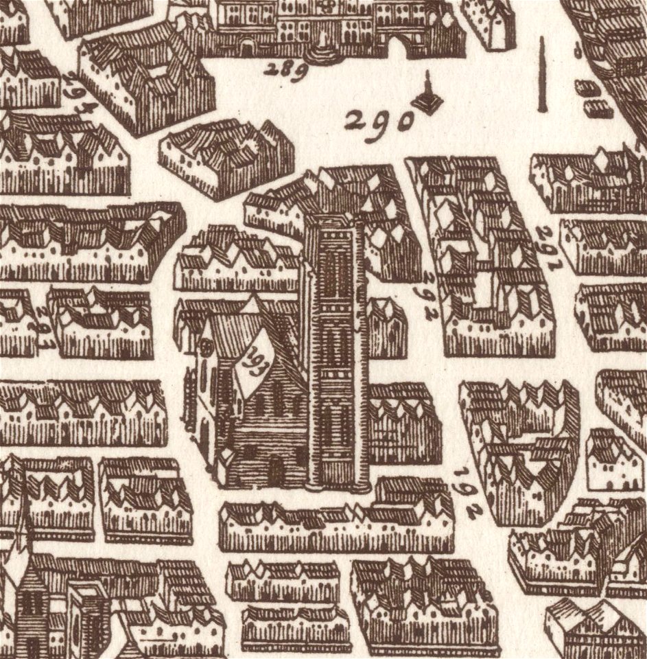 Église Saint-Jacques-de-la-Boucherie in 1618