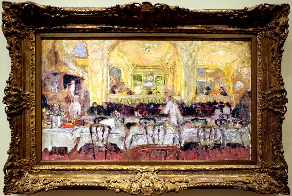 Édouard vuillard, cafè wepler, 1908-10 poi 1912