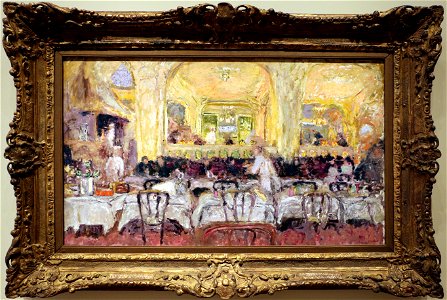 Édouard vuillard, cafè wepler, 1908-10 poi 1912