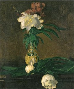Édouard Manet - Pivoines dans une bouteille