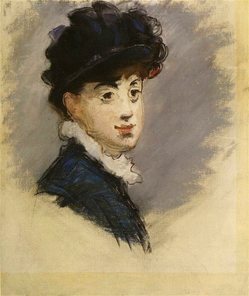 Édouard Manet - La Femme a chapeau noir