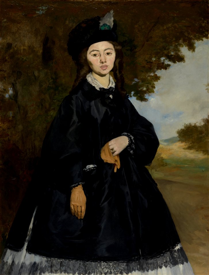 Édouard Manet - Portrait of Madame Brunet - 2011.53 - J. Paul Getty Museum