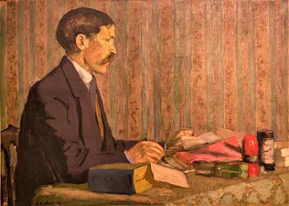 Édouard Vuillard - portrait de René Blum