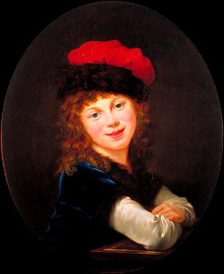 Élisabeth-Louise Vigée-LeBrun - Portrait of a Girl - Google Art Project. Free illustration for personal and commercial use.
