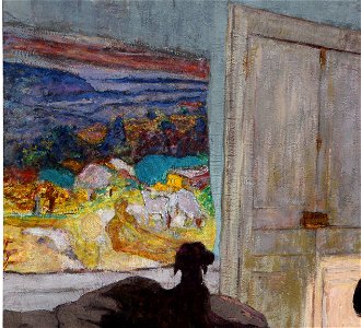 Édouard vuillard, ritratto di pierre bonnard, 1930-35, 02