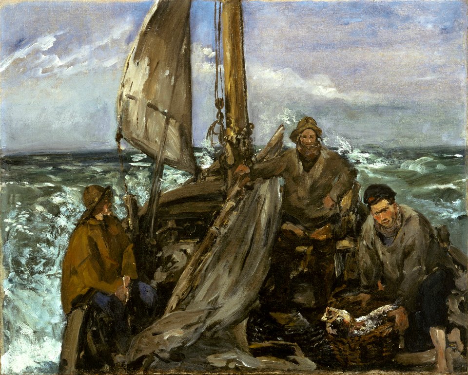 Édouard Manet - The Toilers of the Sea - Google Art Project