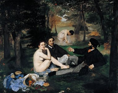 Édouard Manet - Le Déjeuner sur l'herbeFXD