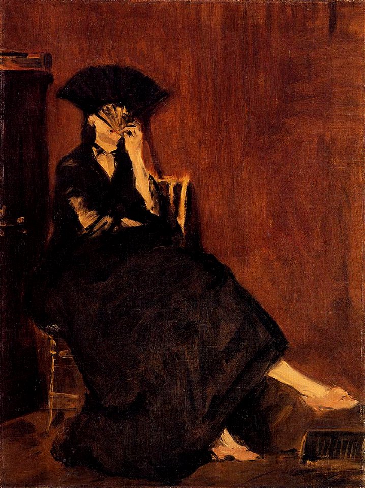 Édouard Manet - Berthe Morisot à l'éventail