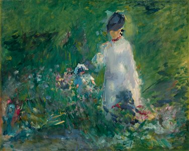 Édouard Manet - Jeune femme dans les fleurs