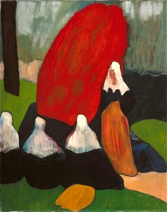 Émile Bernard Breton Women with Seaweed