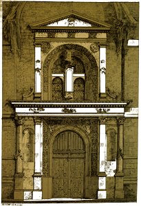 Église st Nizier portail Fichot 01374