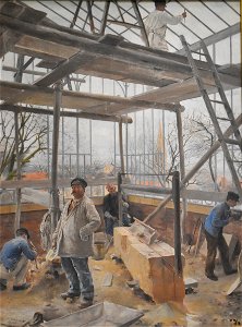 Édouard-Joseph Dantan - Serre en construction 02
