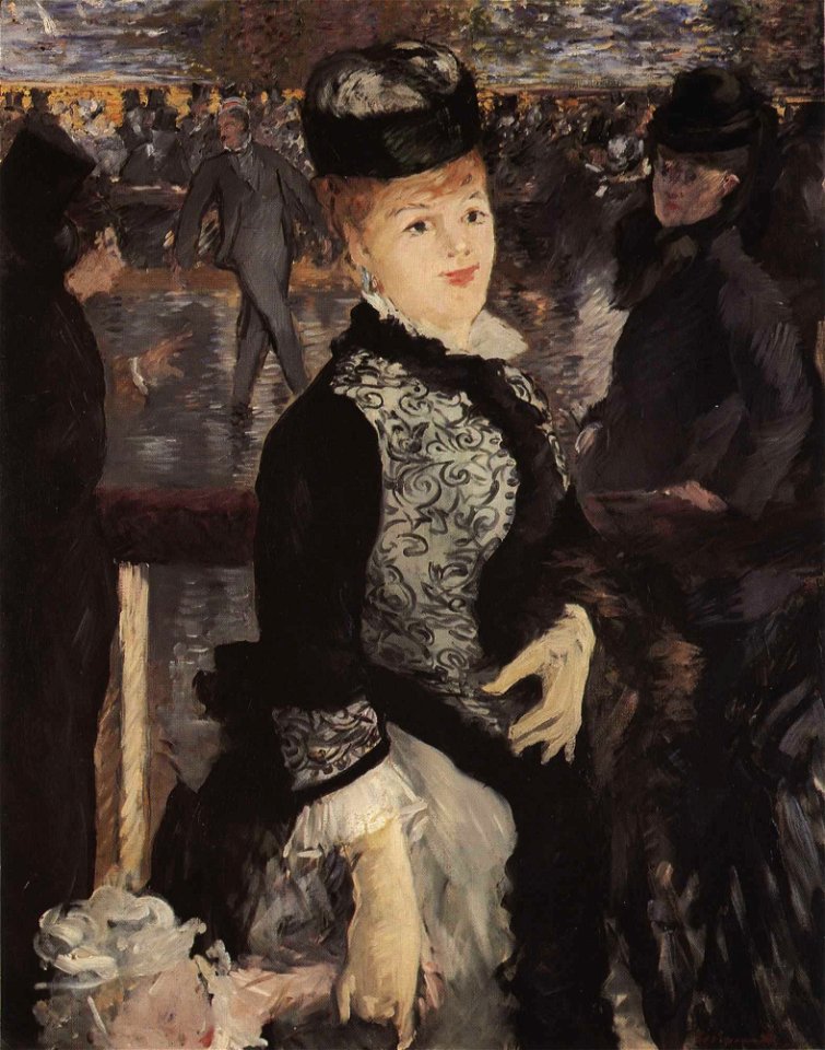 Édouard Manet - Le skating (RW 260)