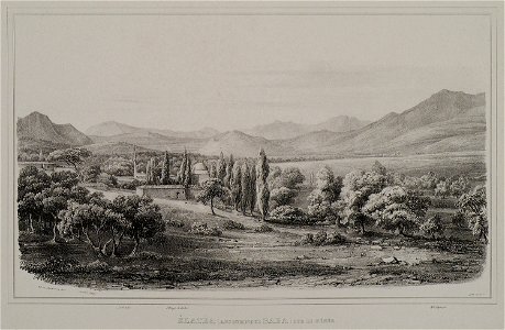 Élatéa (aujourd'hui Baba) sur le Pénée - Stackelberg Otto Magnus Von - 1834