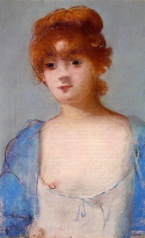 Édouard Manet - Jeune fille en déshabillé