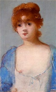 Édouard Manet - Jeune fille en déshabillé