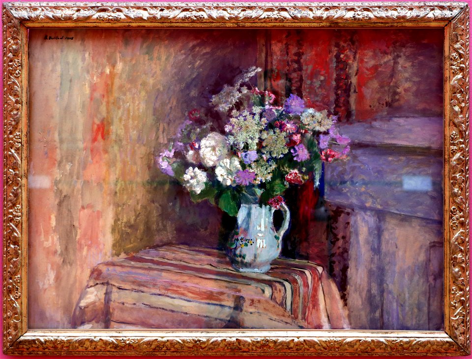 Édouard vuillard, fiori in un vaso, 1905