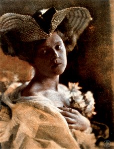 Émile Joachim Constant Puyo - The Straw Hat - Google Art Project