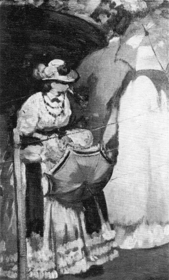 Édouard Manet - Pelouse du champ de courses á Longchamp (RW 94)