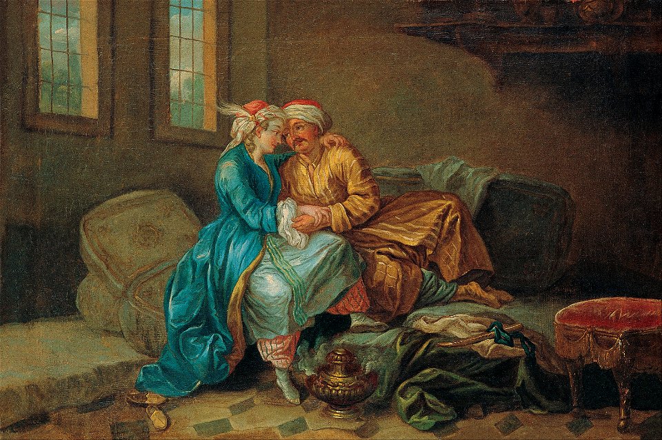 Étienne Jeaurat - The Favourite Sultana - Google Art Project