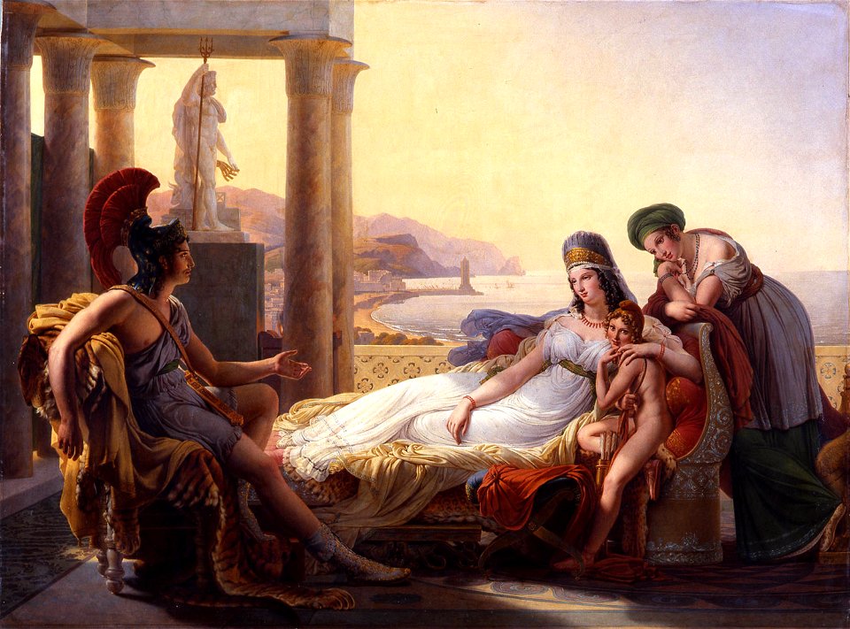 Énée & Didon par Pierre-Narcisse Guérin
