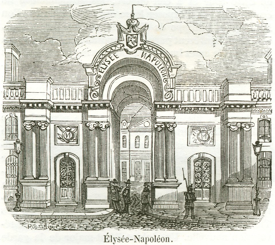 Élysée-Napoléon, 1855