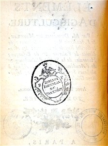 Éléments d'agriculture Duhamel 82404 bibli impérial panthéon