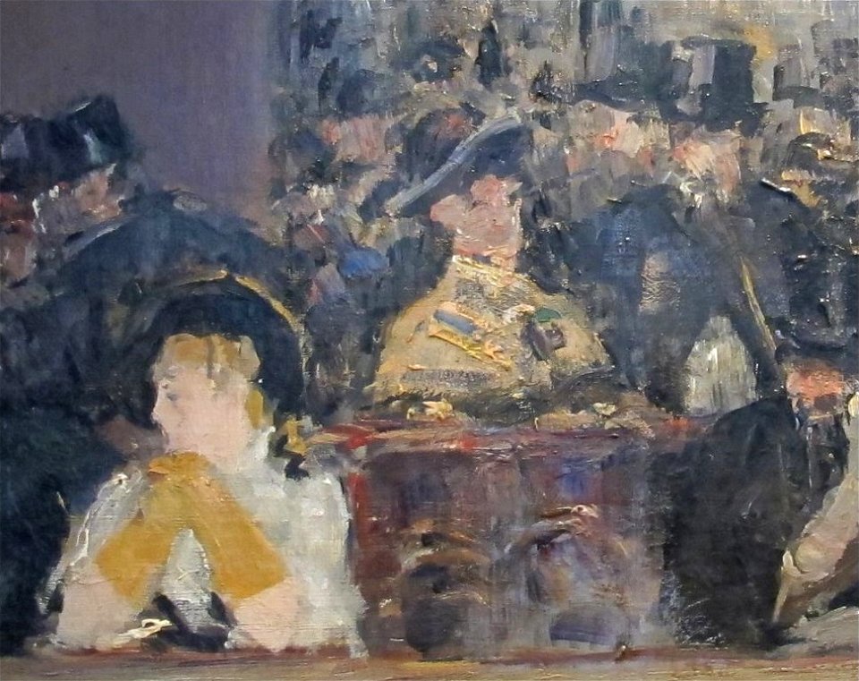 Édouard Manet - Un Bar aux Folies-Bergère (Detail)