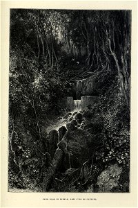 Édouard Riou - Prise d'eau de Rorata, dans l'île de Cayenne