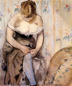 Édouard Manet, Femme à la Jarretière (1878–1879)