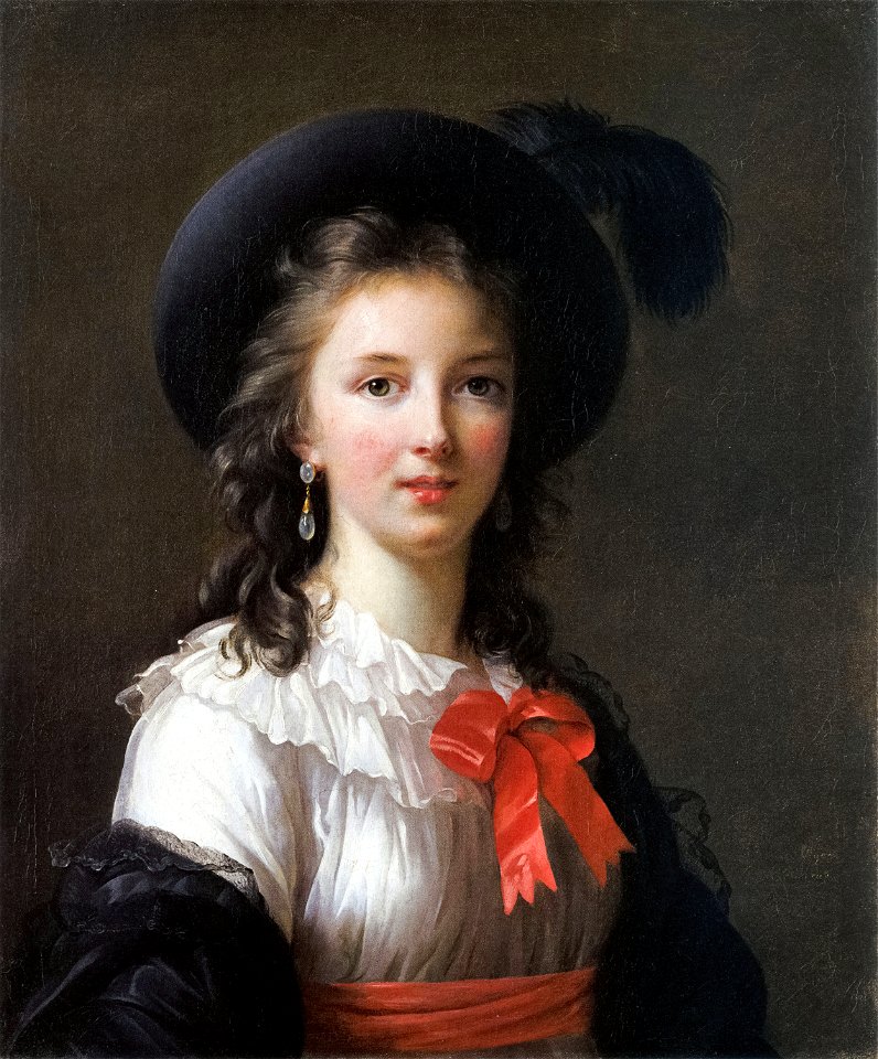 Élisabeth Vigée-Lebrun - selfportrait (Kimbell Art Museum, 1781-2)FXD