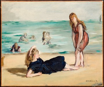 Édouard Manet - On the Beach - 70.173 - Detroit Institute of Arts