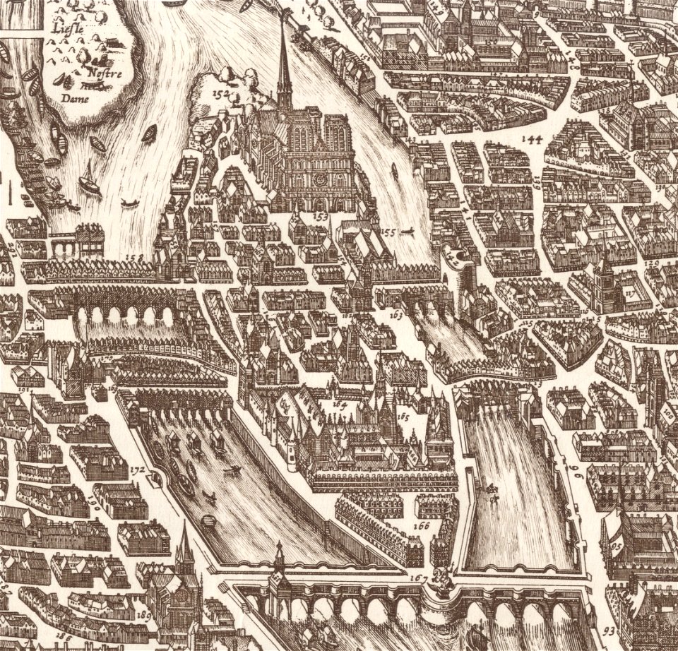 Île de la Cité, 1618