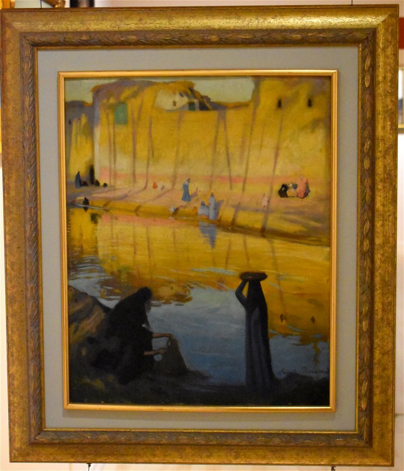 Émile Bernard - Bords du Nil à Marg 01