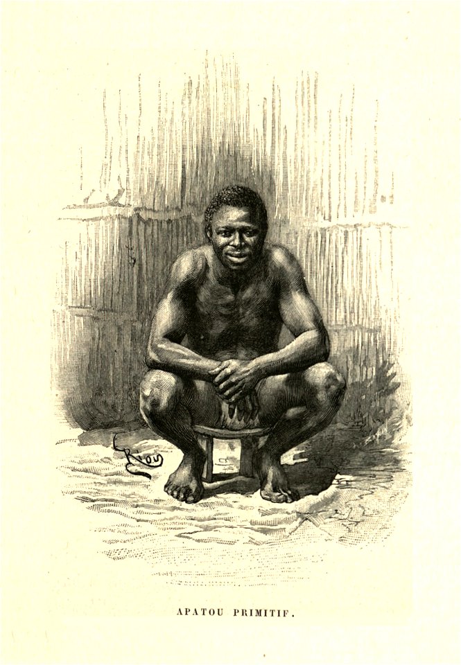 Édouard Riou - Apatou primitif