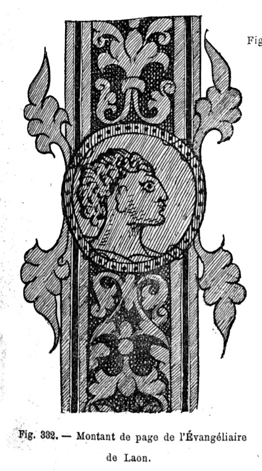Évangéliaire de Laon bord de page 38966